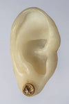 Parts of Four Step earrings 9mm 1235-6-yga+Her PPOF7